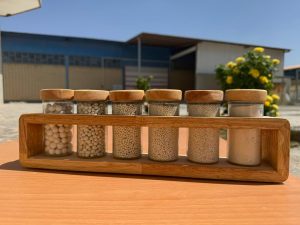 Production of various grades for use in livestock and poultry feed and livestock and poultry supplements under the Yekta Phosphate brand. These grades are also suitable for food grade.